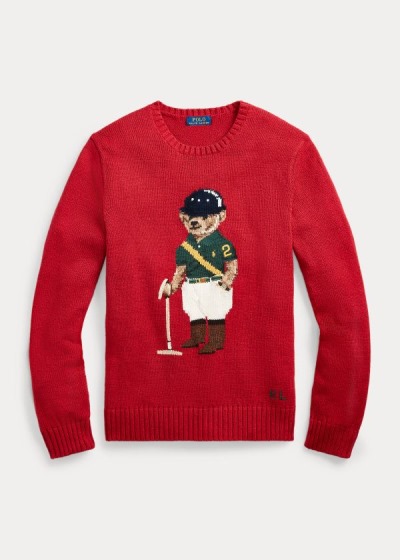 Sueter Polo Ralph Lauren Hombre Rojos - Riding Bear - YGNHO0492